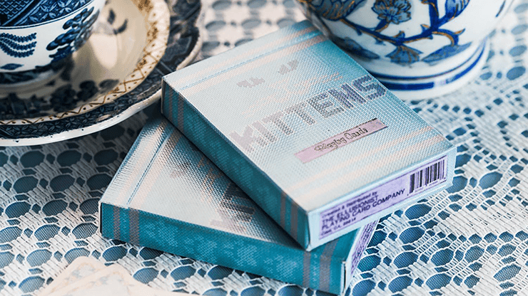 Blue Kittens by Ellusionist Playing Cards by Ellusionist