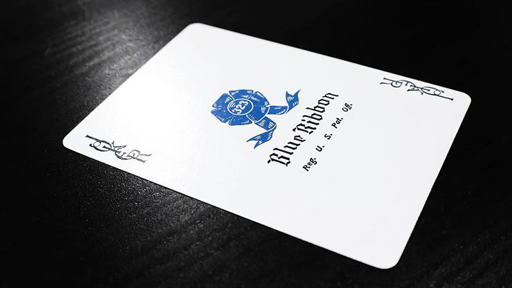 Blue Ribbon (Red) Playing Cards by US Playing Card Co.
