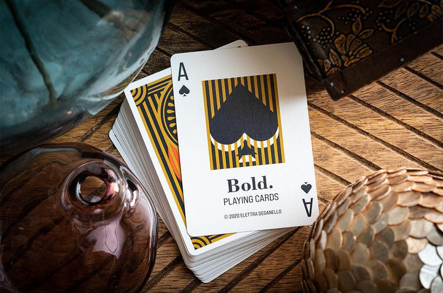 Bold Deluxe Playing Cards Playing Cards by Elettra Deganello