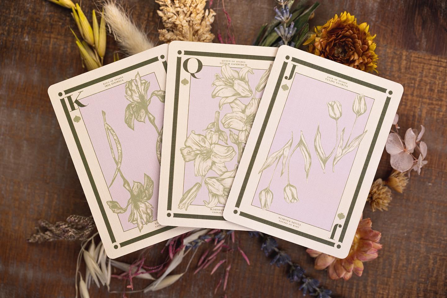 Botany Playing Cards Playing Cards by Kings Wild Project