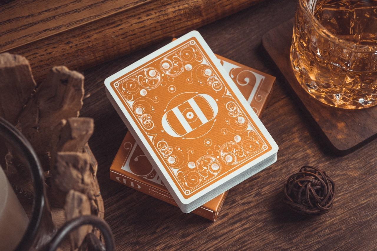 Smoke & Mirrors Playing Cards - V8 Bronze Standard Edition Playing Cards by Smoke & Mirrors Playing Cards
