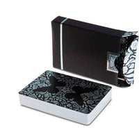 【国際ブランド】 Butterfly Playing Rare – Unmarked Silver & Black Cards トランプ