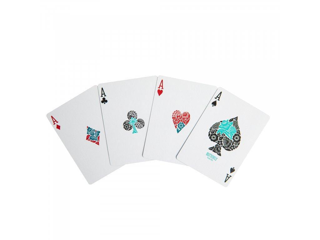 Butterfly Playing Cards - Winter Edition Marked Playing Cards by Butterfly Playing Cards