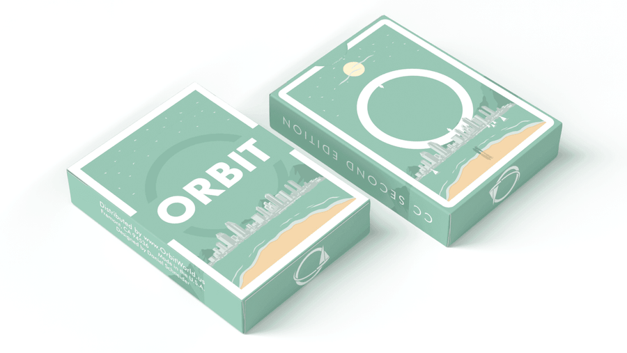 ORBIT CC V2 Playing Cards Playing Cards by Orbit Brown