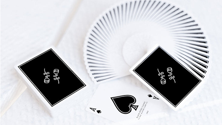 Black Roses Casino Playing Cards Playing Cards by Daniel Schneider