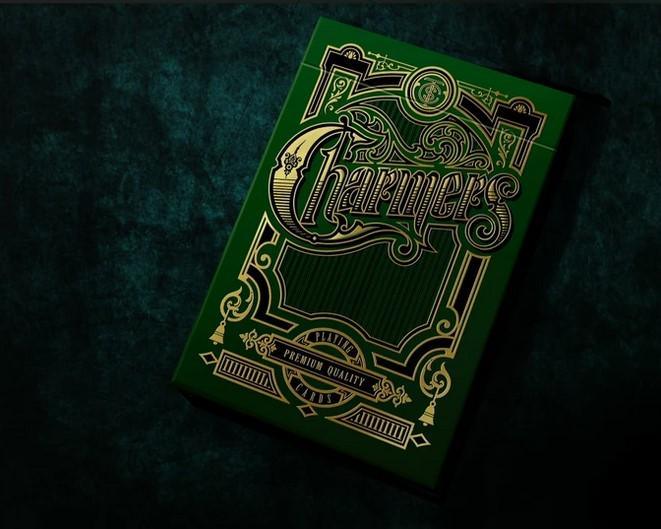 Charmers Playing Cards by Lotrek - Green Playing Cards by Oath Playing Cards