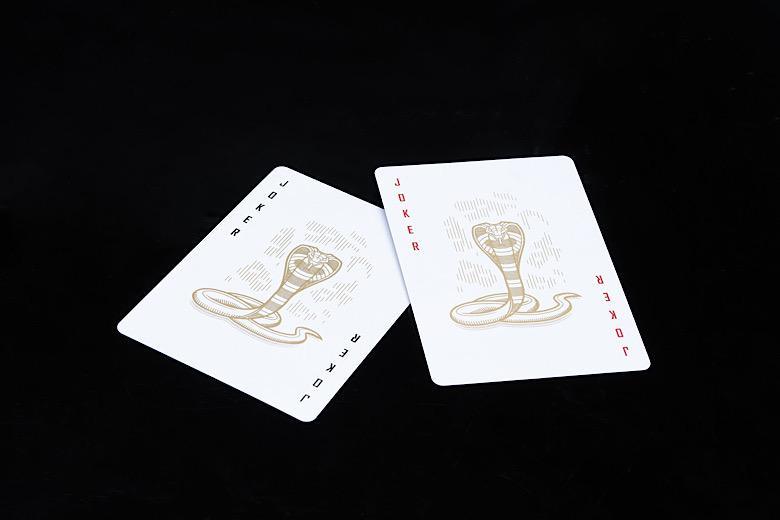 COBRA Black Edition Playing Cards Playing Cards by Cartamundi