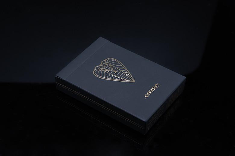 COBRA Black Edition Playing Cards Playing Cards by Cartamundi