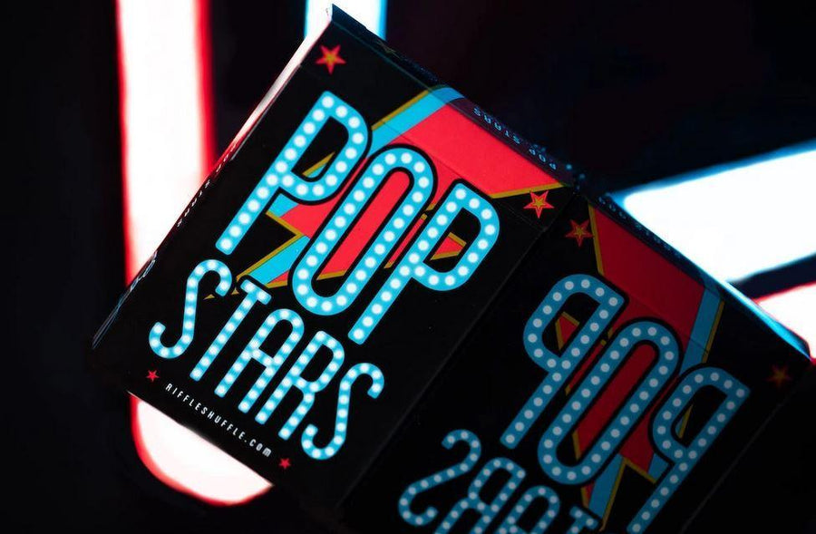 Pop Star Playing Cards Playing Cards by Riffle Shuffle Playing Card Company