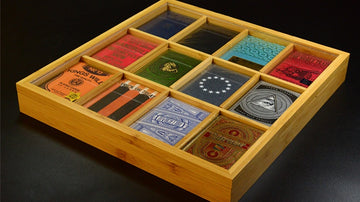 Carat Bamboo 12 Deck Display Playing Cards by Carat Case Creations