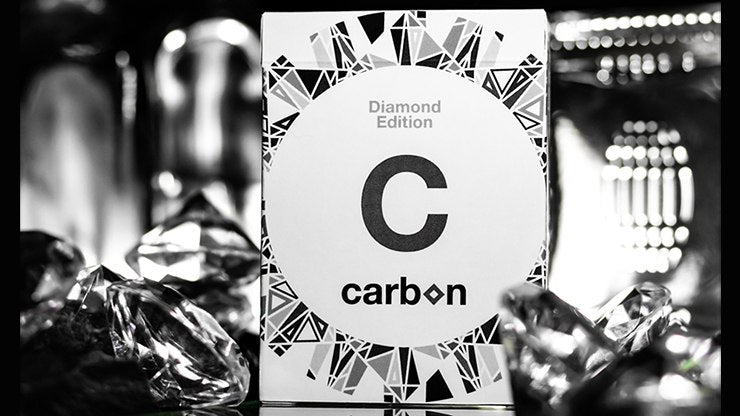 Carbon Playing Cards - Diamond Edition Playing Cards by Luke Wadey