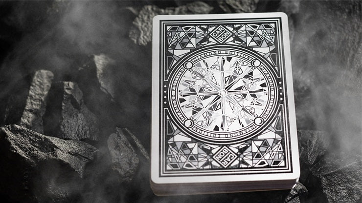 Carbon Playing Cards - Diamond Edition Playing Cards by Luke Wadey