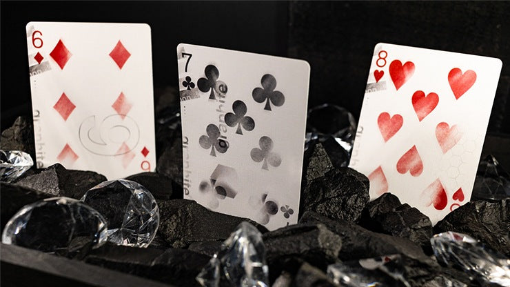 Carbon Playing Cards - Graphite Edition Playing Cards by Luke Wadey