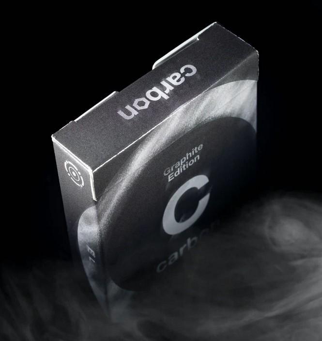 Carbon Playing Cards - Graphite Edition Playing Cards by Luke Wadey
