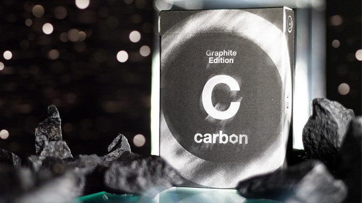 Carbon Playing Cards - Graphite Edition Playing Cards by Luke Wadey
