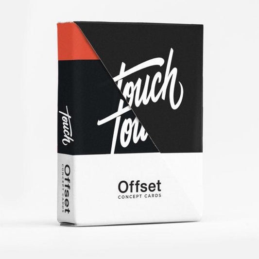 Offset Orange Playing Cards by Cardistry Touch Playing Cards by Cardistry Touch
