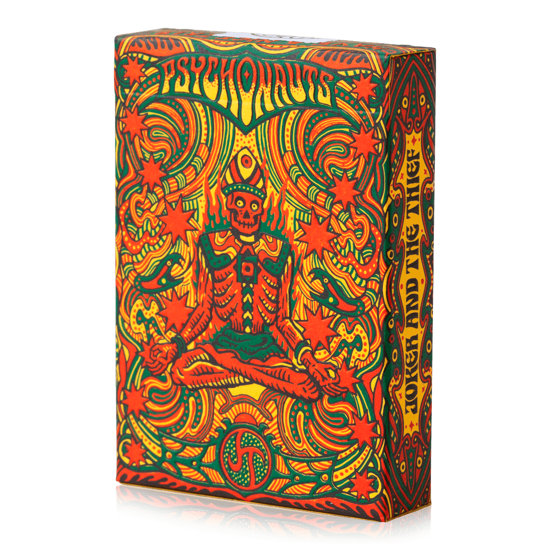Psychonauts Playing Cards - Red Playing Cards by Art of Play