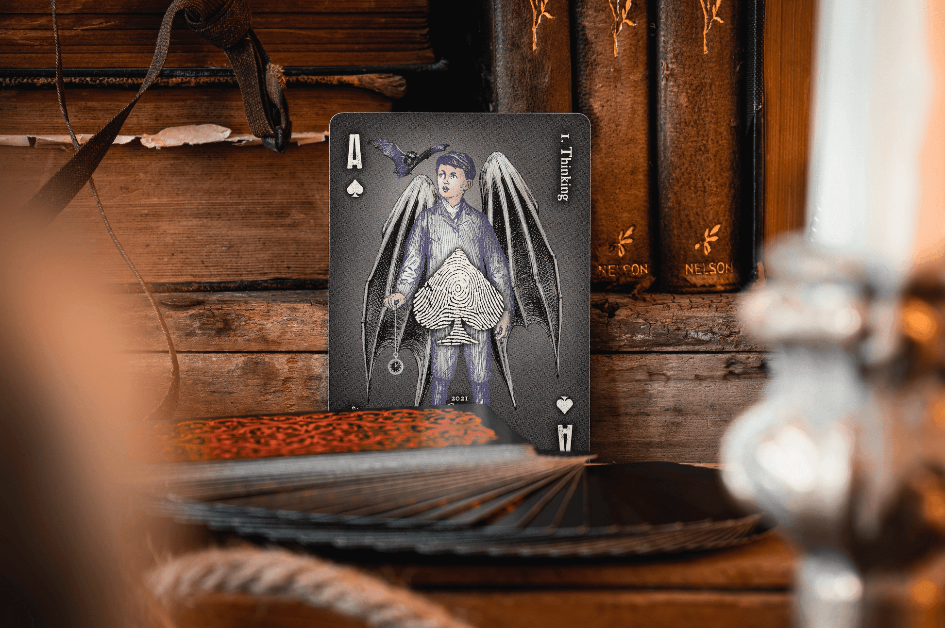 Cartomancer Shadow Playing Cards by Alain Benoit Playing Cards by Cartomancer Playing Cards