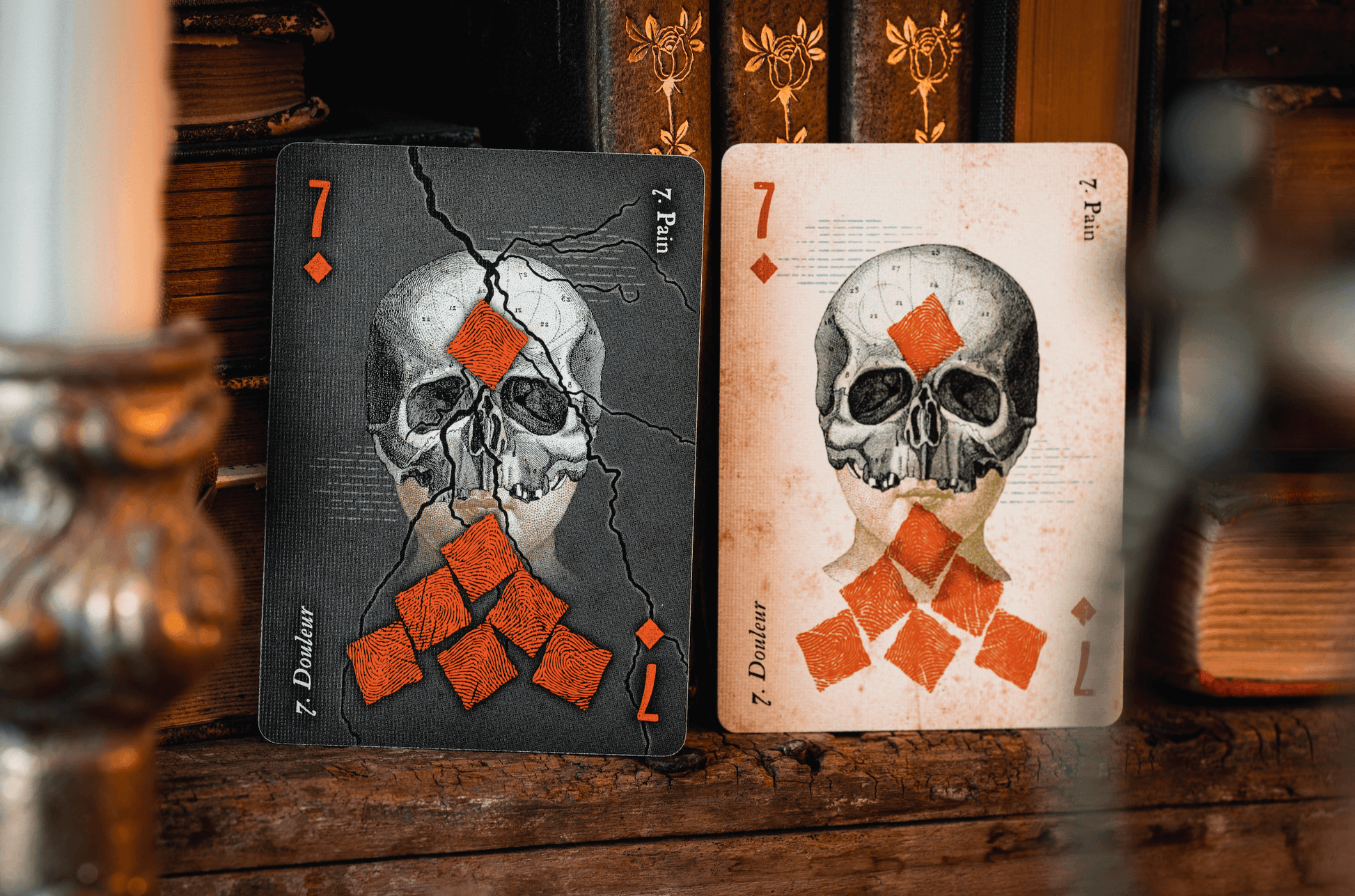 Cartomancer Shadow Playing Cards by Alain Benoit Playing Cards by Cartomancer Playing Cards