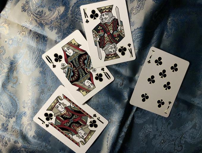 Charmers Playing Cards by Lotrek - Purple Playing Cards by Oath Playing Cards