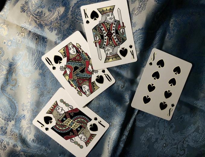 Charmers Playing Cards by Lotrek - Purple Playing Cards by Oath Playing Cards