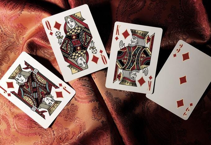 Charmers Playing Cards by Lotrek - Purple Playing Cards by Oath Playing Cards