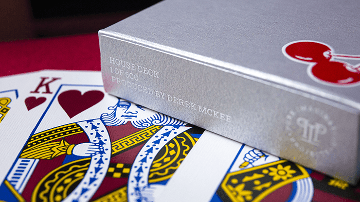 Cherry Casino Playing Cards House Deck - McCarran Silver Playing Cards by Pure Imagination Projects