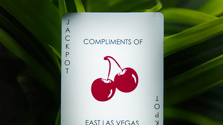 Sahara Green Cherry Casino House Deck Playing Cards by Pure Imagination Projects