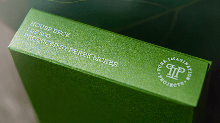 Sahara Green Cherry Casino House Deck Playing Cards by Pure Imagination Projects