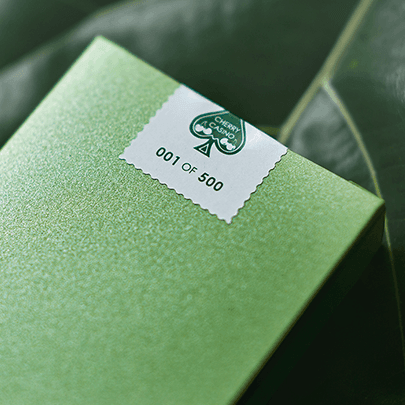 Sahara Green Cherry Casino House Deck Playing Cards by Pure Imagination Projects