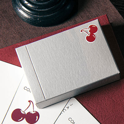 Cherry Casino Playing Cards House Deck - McCarran Silver Playing Cards by Pure Imagination Projects