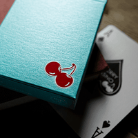 Cherry Casino House Deck Playing Cards - Tahoe Blue – Rare