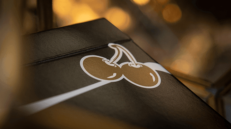 Cherry Casino Monte Carlo Black and Gold - Limited Edition Playing Cards Playing Cards by Pure Imagination Projects