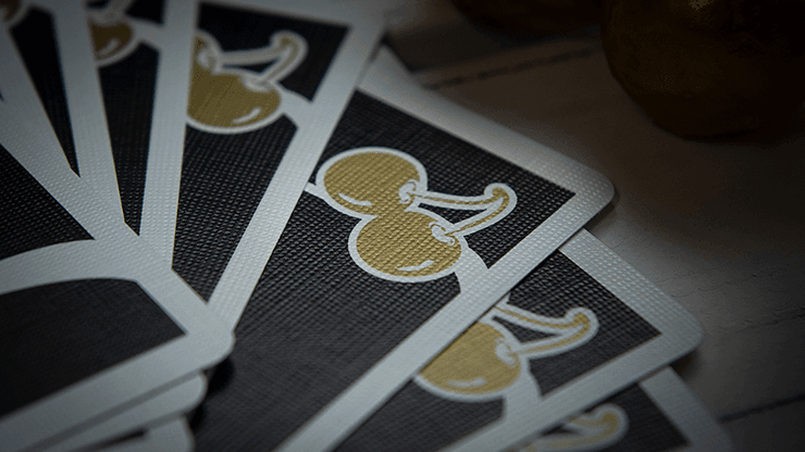 Cherry Casino Monte Carlo Black and Gold - Limited Edition Playing Cards Playing Cards by Pure Imagination Projects