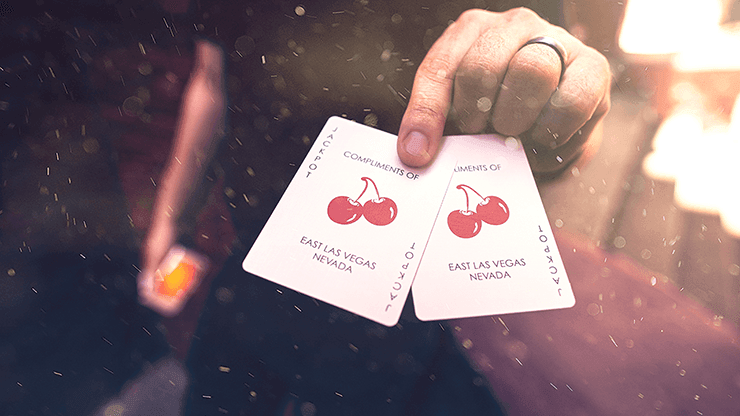 Orange Cherry Casino Playing Cards Playing Cards by Pure Imagination Projects