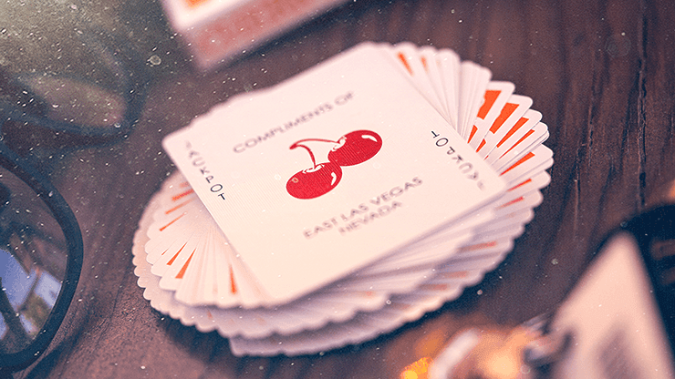Orange Cherry Casino Playing Cards Playing Cards by Pure Imagination Projects