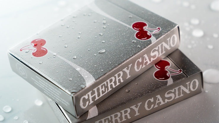 Cherry Casino Playing Cards - McCarran Silver Playing Cards by Pure Imagination Projects