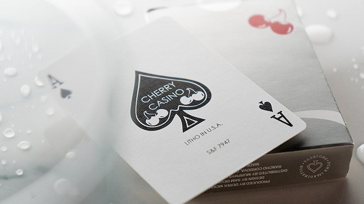 Cherry Casino Playing Cards - McCarran Silver Playing Cards by Pure Imagination Projects
