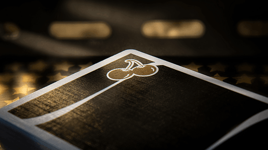 Monte Carlo Black and Gold Cherry Casino Playing Cards Playing Cards by Pure Imagination Projects