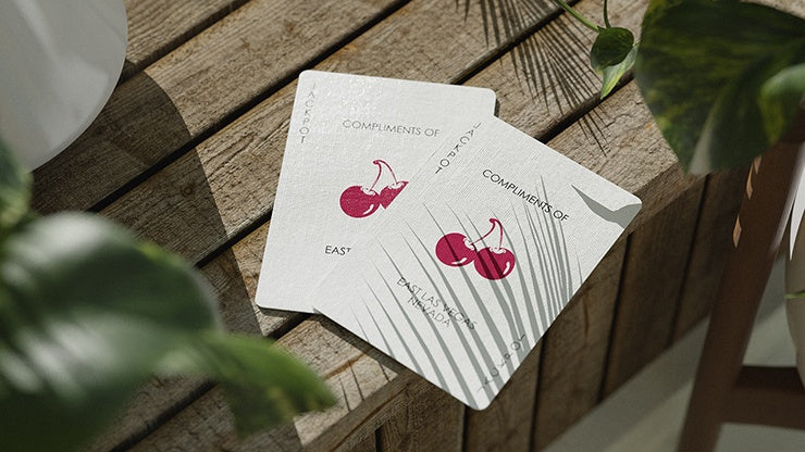 Cherry Casino - Tropicana Teal Playing Cards by Pure Imagination Projects