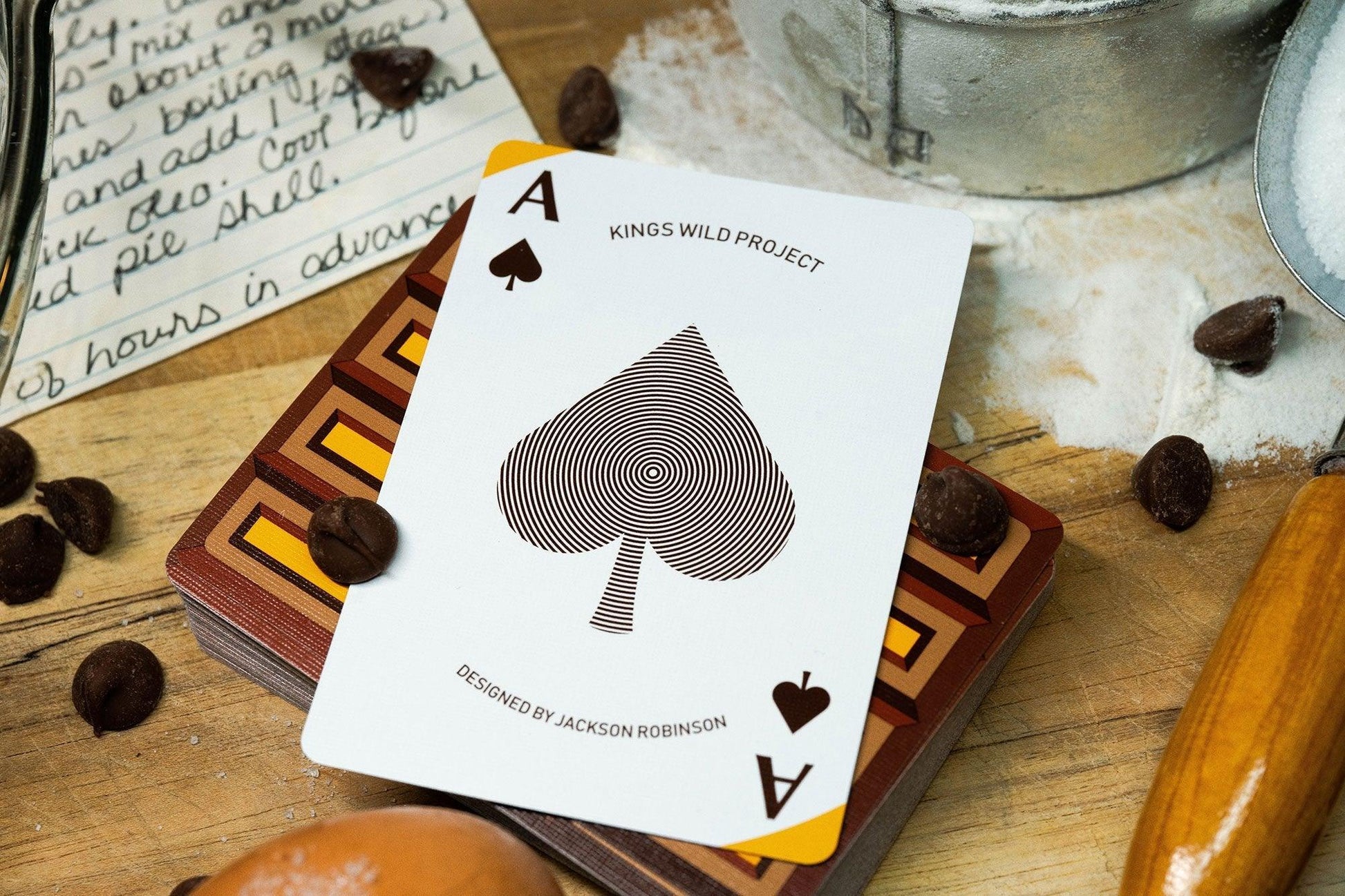 Chocolate Pi Playing Cards by Kings Wild Project