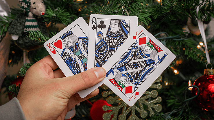 Orbit Christmas Playing Cards Playing Cards by Orbit Brown