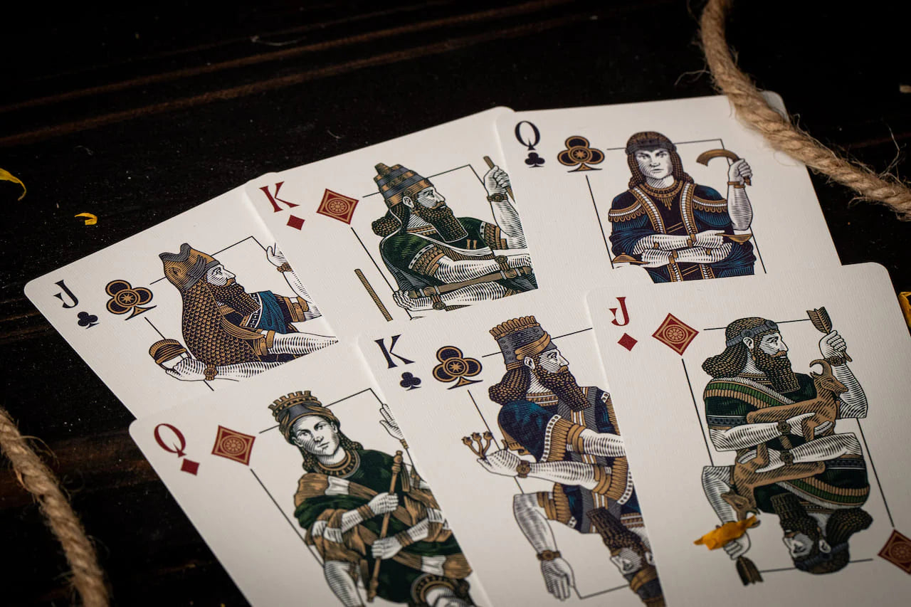 The Great Creator Sky Edition Playing Cards by Riffle Shuffle Playing Card Company