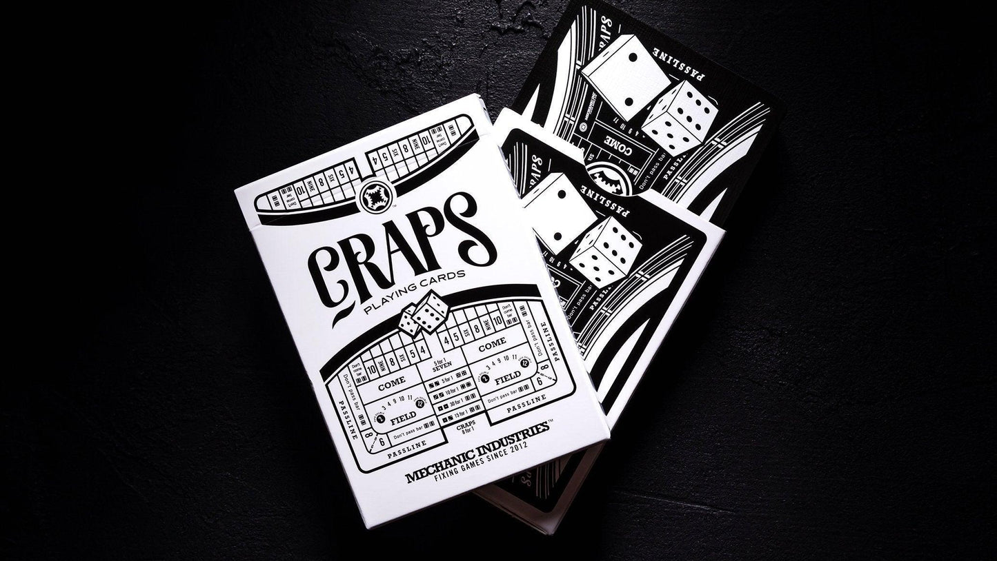 Craps Playing Cards Playing Cards by Mechanic Industries
