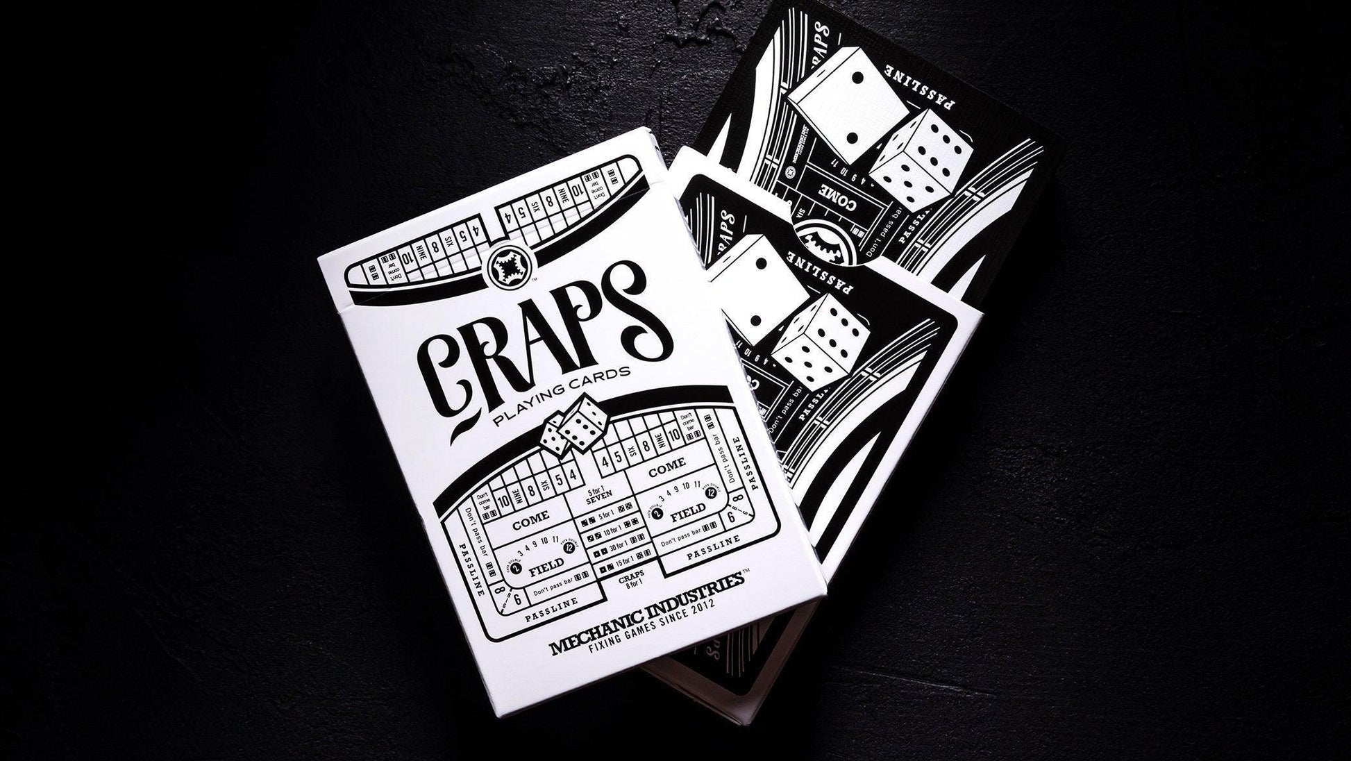 Craps Playing Cards Playing Cards by Mechanic Industries