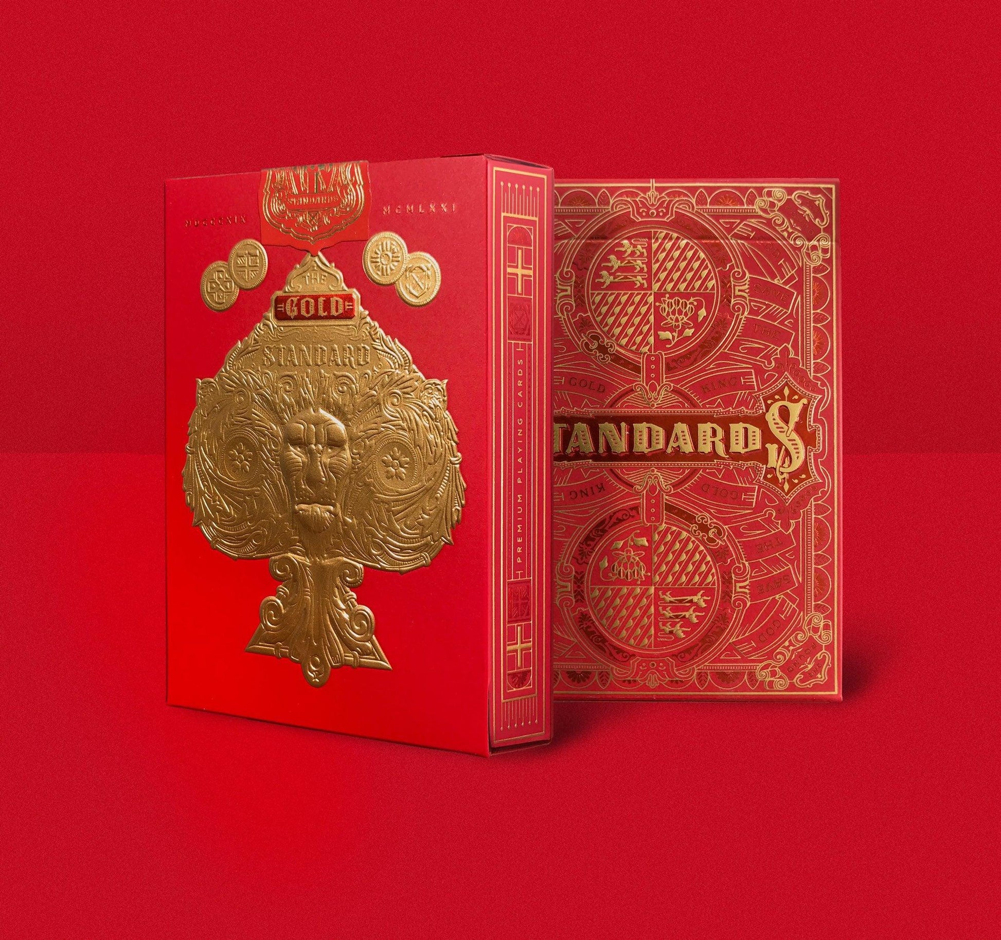 STANDARDS Black & Red Edition Playing Cards by Art of Play