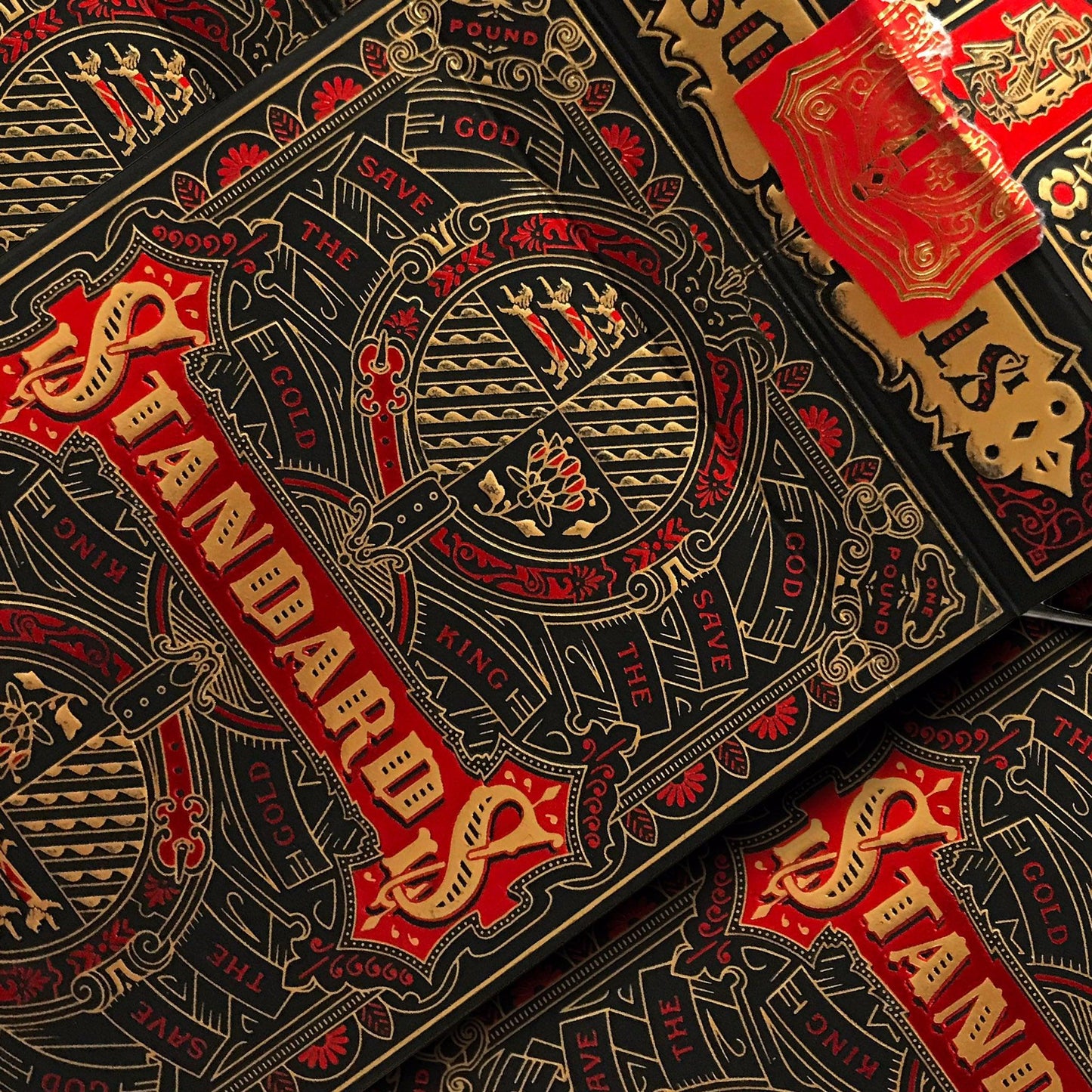 STANDARDS Black & Red Edition Playing Cards by Art of Play