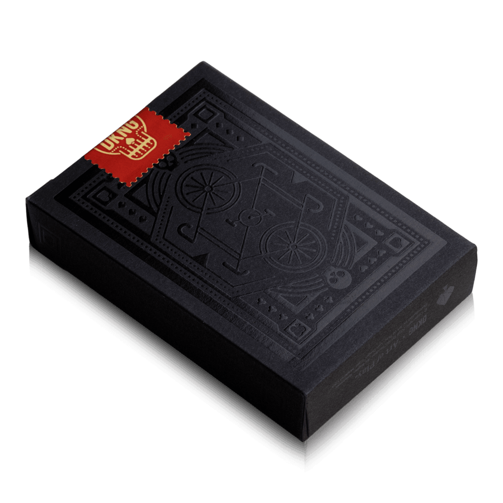 DKNG Black Wheel Playing Cards Playing Cards by Art of Play