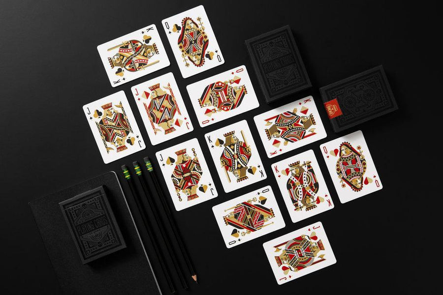 DKNG Black Wheel Playing Cards Playing Cards by Art of Play