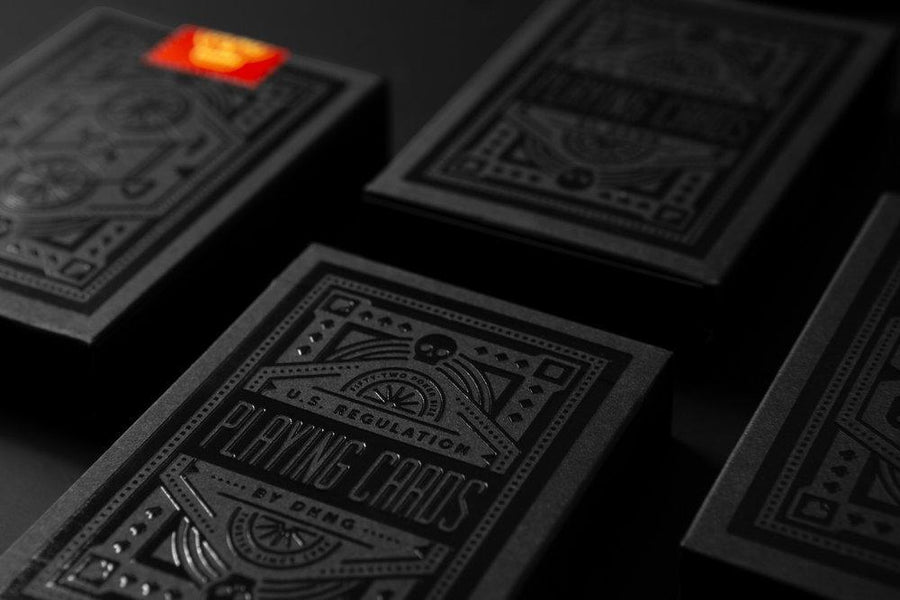 DKNG Black Wheel Playing Cards Playing Cards by Art of Play